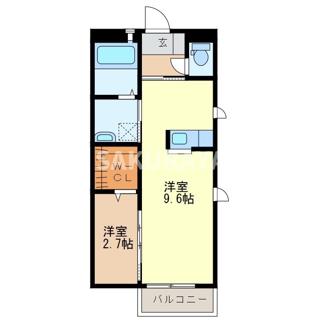 間取り図 サンフラワー3