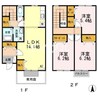 リースランド春日　C 3LDKの間取り