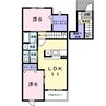 サンシャイン２１ 2LDKの間取り