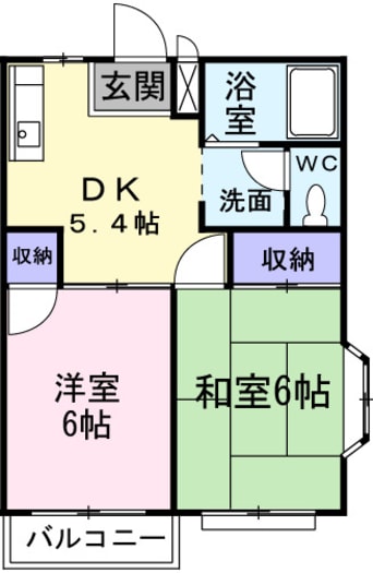 間取図 エルディム杉本Ａ