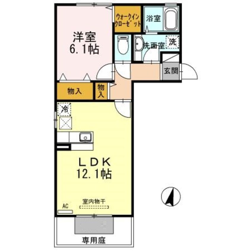 間取図 エスポワール津森　B棟