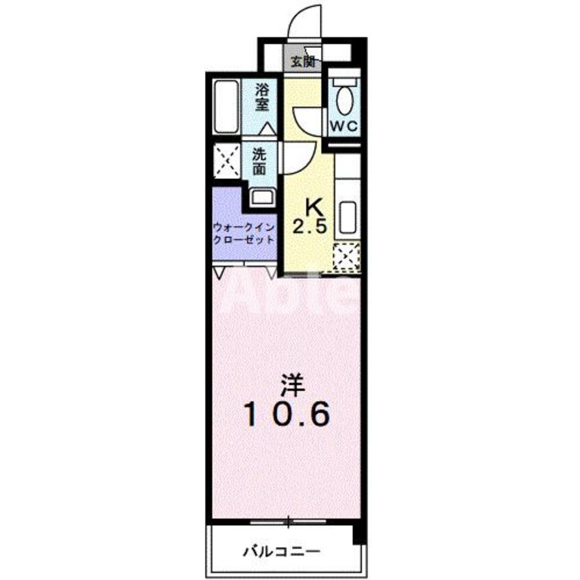 間取図 ヴィドゥ　カンパーニュ