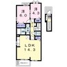 キッシングラミー　Ｃ 2LDKの間取り