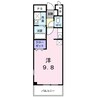パークサイド今里 1Rの間取り