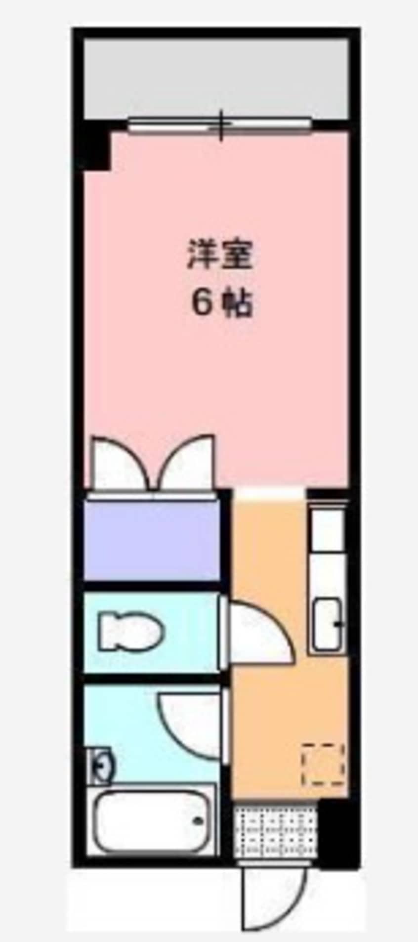 間取図 カレッジシティハイツ