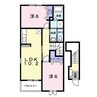 ベル・メゾン・ドゥ 2LDKの間取り