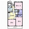 マルベル宇多津 3DKの間取り