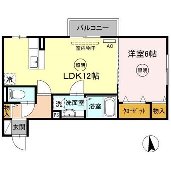 間取図 naissance・yama