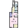 ボンヌール　Ⅰ 1Rの間取り