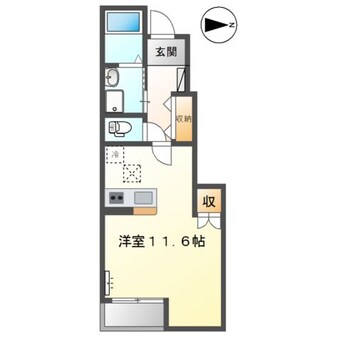 間取図 キャトルレーヴ