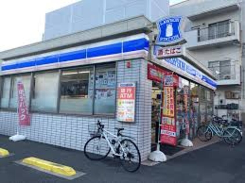 ローソン 高松宮脇町店(コンビニ)まで401m フルスタⅡ