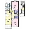 シーサイドタウンＧ　Ｃ 2LDKの間取り