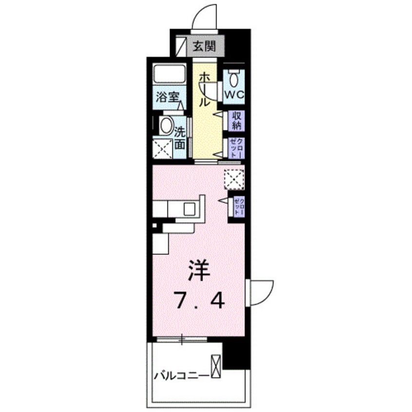 間取図 フリシュ・グランツ・Ｋ