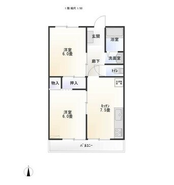 間取図 中山マンション