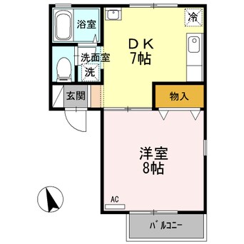 間取図 メイゾン・Ｍ