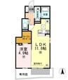 ZEFIRO 1LDKの間取り