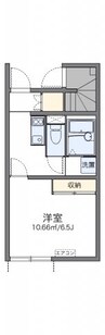 レオネクストＴＡＥ 1Kの間取り