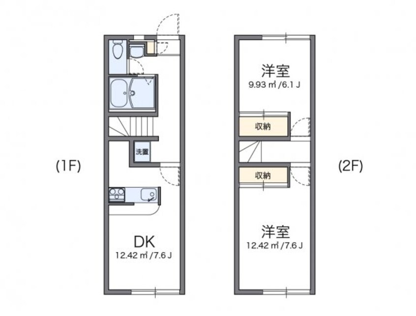 間取図 レオパレスエルサ