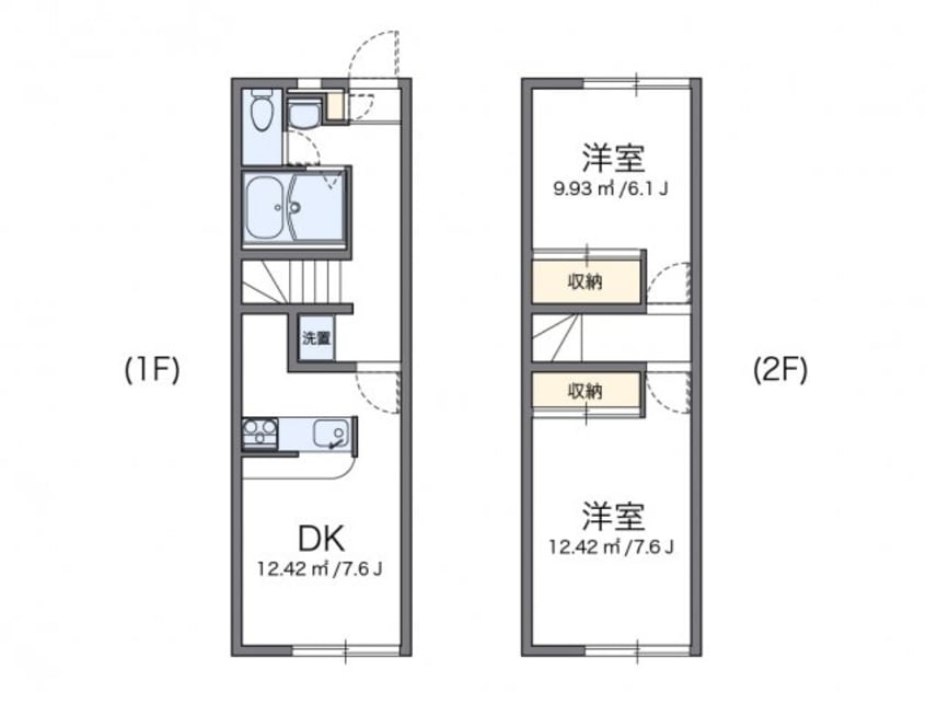 間取図 レオパレスエルサ