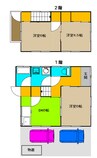 上天神町戸建 3DKの間取り