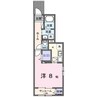 メゾフォルテ松島 1Kの間取り
