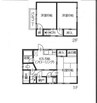 加藤貸家 3DKの間取り