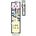 リジエール　タンドルＡの間取図