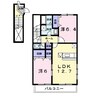 エイトパル　Ｂ 2LDKの間取り