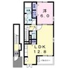 ラフレシール　Ｂ 1LDKの間取り