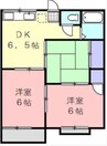 メゾンふなおか 3DKの間取り