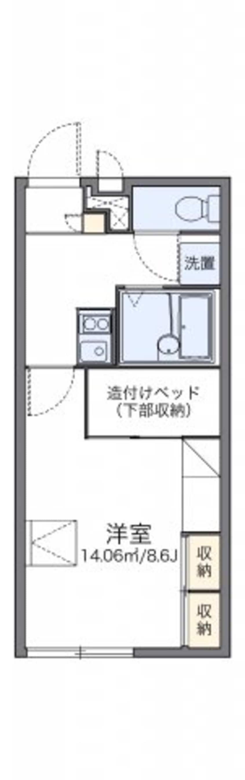 間取図 レオパレスサンシャイン２６
