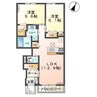 ヴェルフォーレⅡ 2LDKの間取り