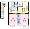 グレイスフル太田　Ｅ 2DKの間取り