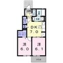 ベル・グラースⅡの間取図