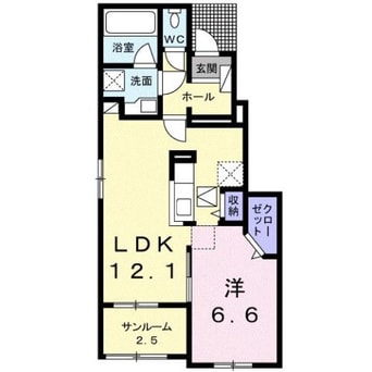 間取図 エンジェル・コートＭＹ　Ⅱ