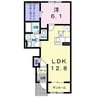 エベントⅢ 1LDKの間取り