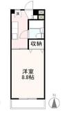 プレアール仏生山Ⅰ 1Kの間取り