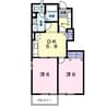 リュエル・エスト　Ｂ 2Kの間取り