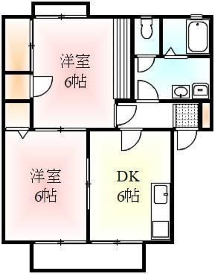 間取図 シュガー・コート