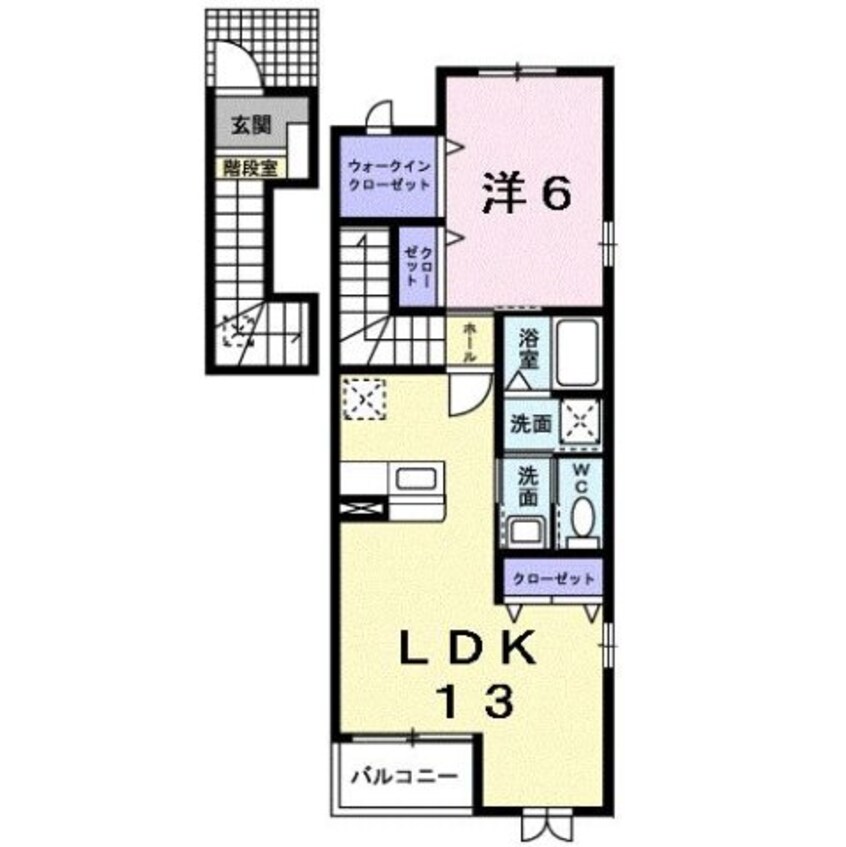 間取図 ブライトサンライズＤ