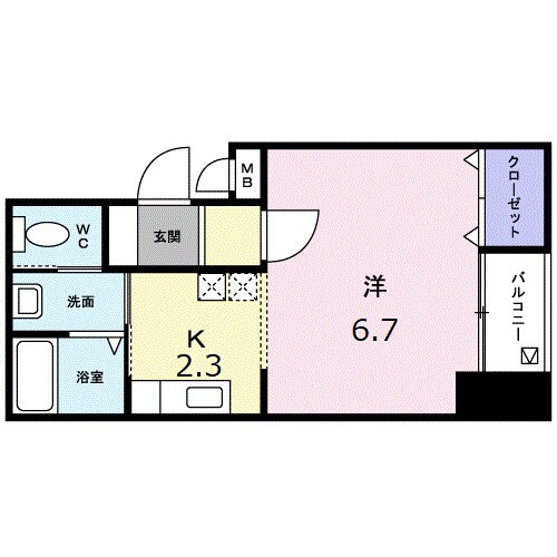 間取り図 グレース栗林