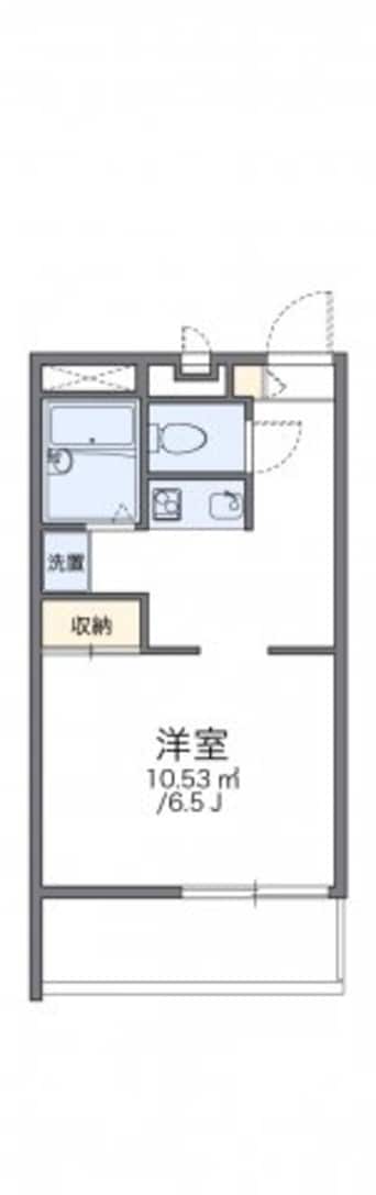 間取図 レオパレスサンメッセ