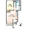 コントレール 1LDKの間取り