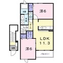 ビリーブの間取図
