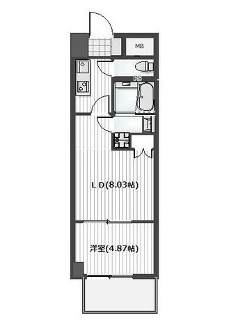 間取図 J.リヴェール錦町