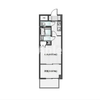 間取図 J.リヴェール錦町
