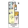 セジュール三条 1LDKの間取り