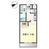 プランドール 1Kの間取り