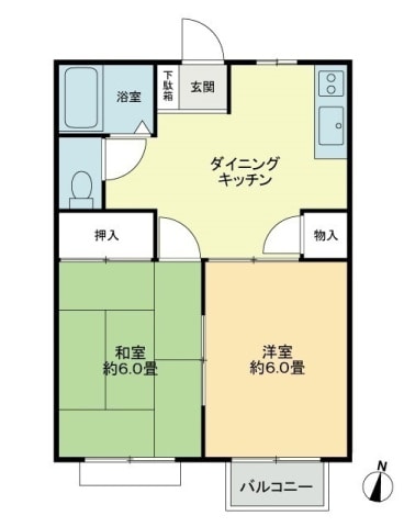 間取り図 フォブールホロニックA