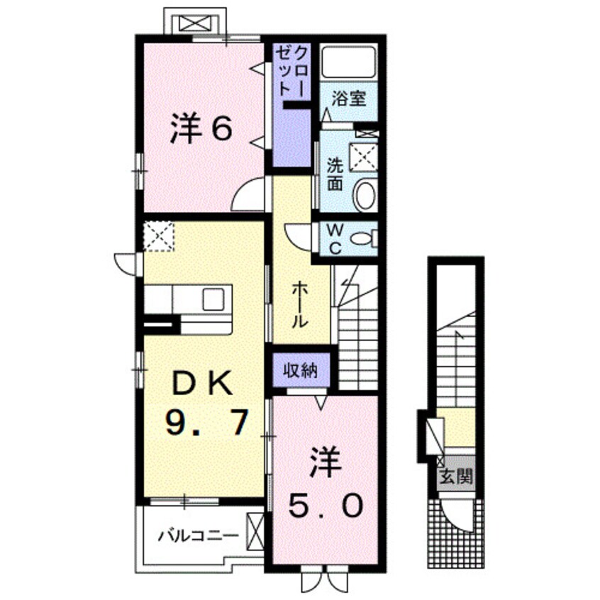 間取図 パティオⅢ